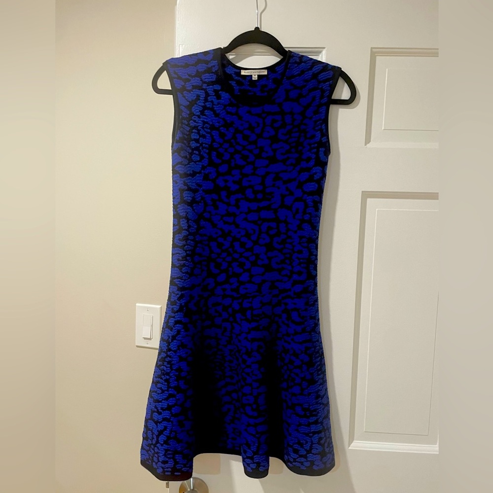 Rebecca Minkoff fit’n flare leopard print dress